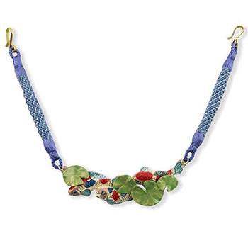 羽織紐（印象派の池）【数-SUU-】