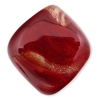 モレッティガラス帯留（ゴールドラメ）【いち利モールオリジナル】