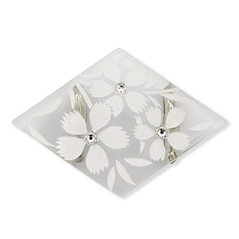 透かし帯留（撫子）『花しおり』【大原商店】