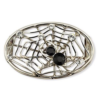 ハロウィン帯留（スパイダー）【いち利モールオリジナル】