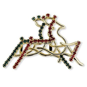 クリスマス帯留（トナカイ）【いち利モールオリジナル】