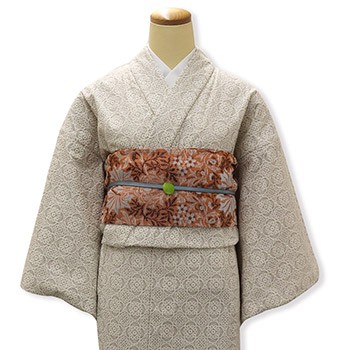 洗えるプレタ着物（フェミナレース）