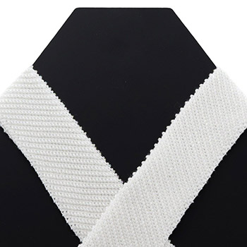 ビーズ半衿（手編み）