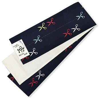 仕立て上がり小袋帯（ハサミ）『空』