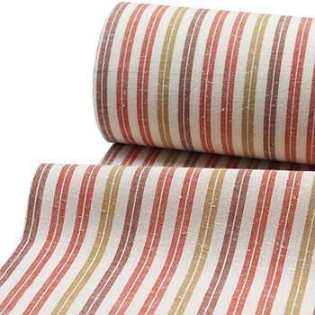 遠州綿紬『杏』【ぬくもり工房】