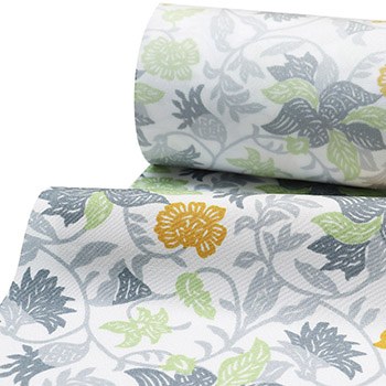 小紋（型染め風花唐草）【いち利モールオリジナル】