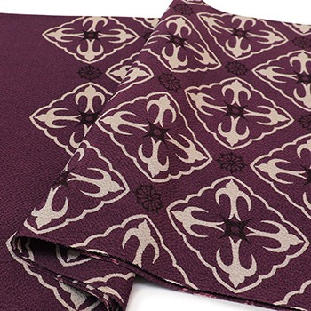 板場友禅帯揚（燕）【いち利モールオリジナル】