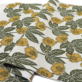 板場友禅帯揚（草花）【いち利モールオリジナル】