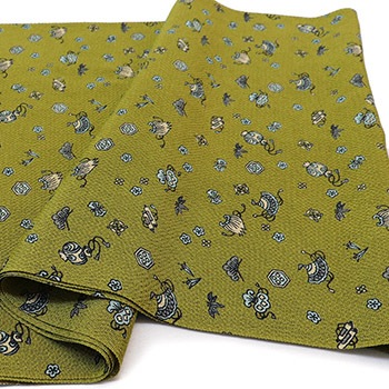 板場友禅帯揚（宝尽くし）【いち利モールオリジナル】