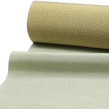 両面染め小紋（よろけ万筋/大小霰）