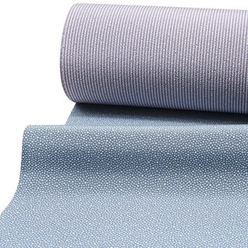 両面染め小紋（大小霰/木賊縞）