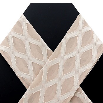 シフォン半衿（チェック）【いち利モールオリジナル】