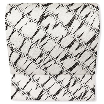 博多八寸名古屋帯『有松鳴海絞り』【協和織工場】