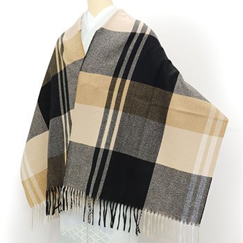 ストール(チェック)