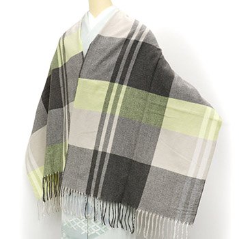 ストール(チェック)