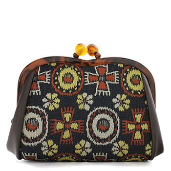 3.5ラクトコイン入れ（コプト金章文）【龍村美術織物】