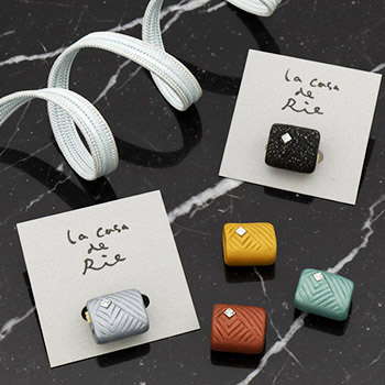 クレイ帯留『KIRARI』【カサデリエ×いち利モール】