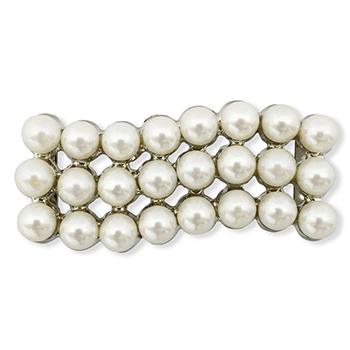 パール帯留（三連ウェーブ）『花しおり』【大原商店】