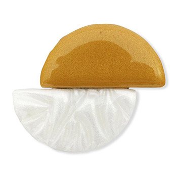 クレイレジン帯留（半円異形）【infinity×いち利モール】