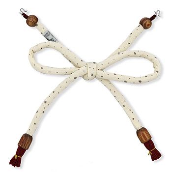 丸ぐけ撚り房羽織紐（霰）【大原商店】