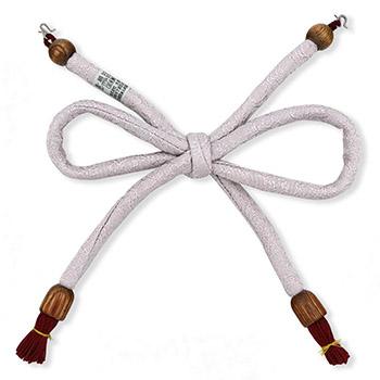 丸ぐけ撚り房羽織紐（唐草）【大原商店】