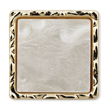 ボタン帯留（スクエア）