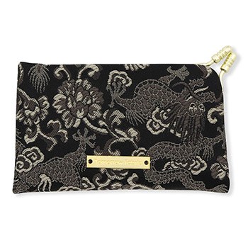 西陣織ミニ財布（龍）【TomorrowFabric】