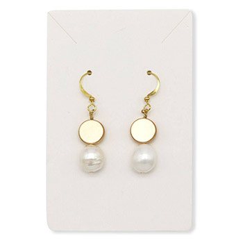 パールピアス(真鍮)