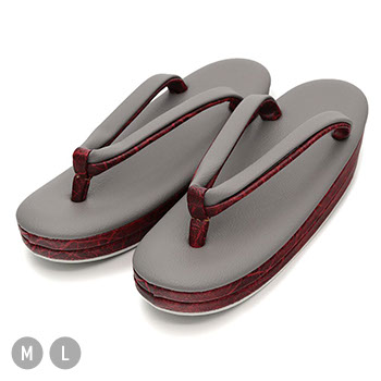 二枚芯草履（クラシカルレザー）【いち利モールオリジナル】