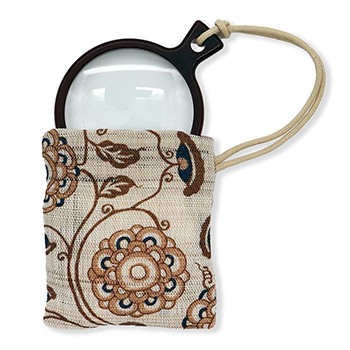 ケース付きルーペ（唐草）【幡-BAN INOUE-】