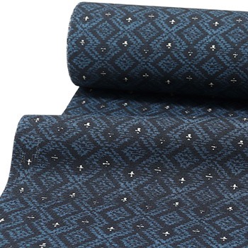 洗える着物（松皮菱）『JAPAN MODE』【東レセオα】