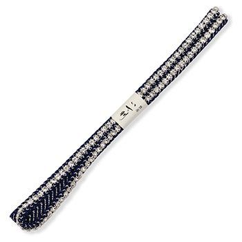 ラインストーン帯締【銀座いち利オリジナル】