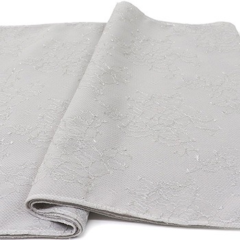 ボンディングレース帯揚（ラメフラワー）【いち利モールオリジナル】