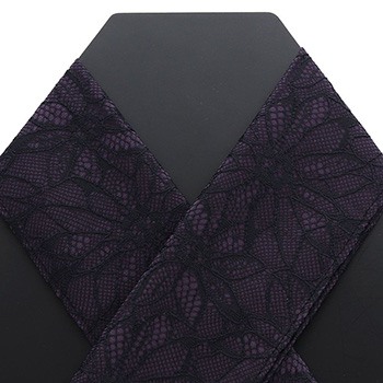 ボンディングレース半衿(フラワー)【いち利モールオリジナル】