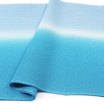 2WAY帯揚（縦ぼかし/銀糸）【銀座いち利オリジナル】