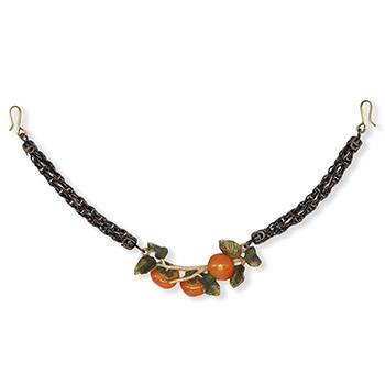 羽織紐(柿)【数-SUU-】