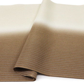 縦ぼかし帯揚（縞地紋）