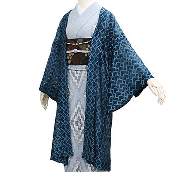 レース羽織（小波文）『ふわり』【いち利モールオリジナル】