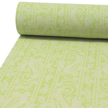 洗える夏襦袢（ペイズリー）『紅梅襦袢』【東レ爽竹】