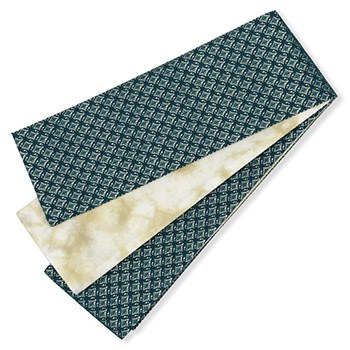 仕立て上がりリバーシブル半巾帯(レース/マーブル)【いち利モールオリジナル】