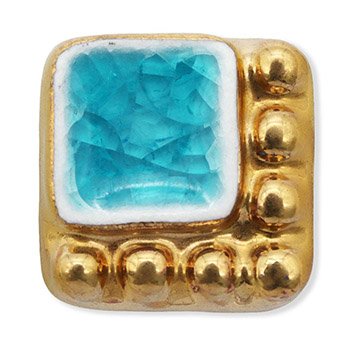 美濃焼帯留（ミニスクエア）【七窯社】