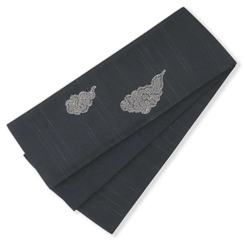 仕立て上がり半巾帯(瑞雲)【撫松庵】