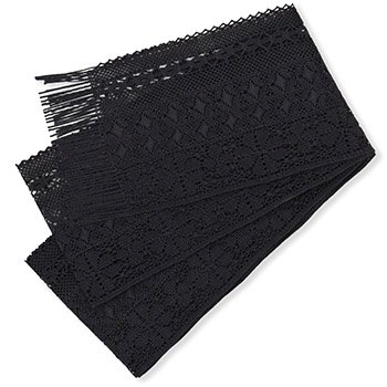 仕立て上がり半巾帯(トーションレース)『着乃嘉-kinoka-』