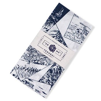 手ぬぐい（五十三次）【小室庵】