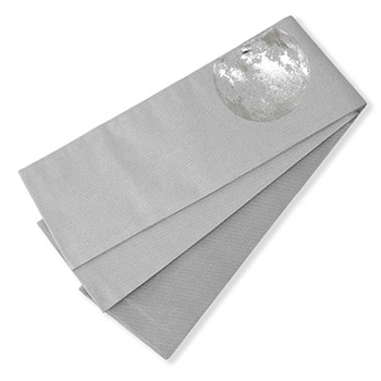 仕立て上がり細帯(月)【撫松庵】