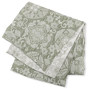 ふくれ織兵児帯（華紋）『百華』