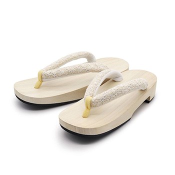 桐下駄（レース/更紗）