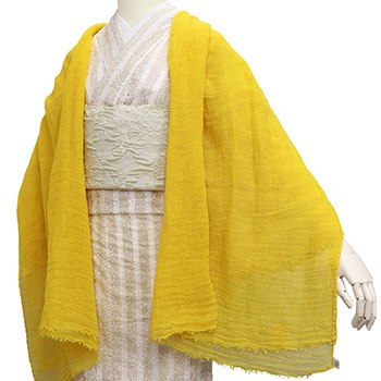 かや大判ショール【幡-BAN INOUE-】