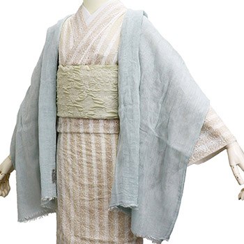 かや大判ショール【幡-BAN INOUE-】