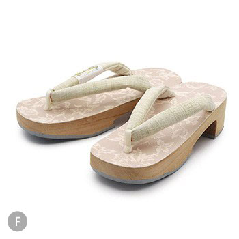 下駄（唐草）『彩小径』